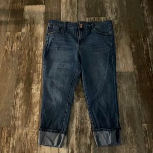 Very worn jeans , Maurices is the brand , size 20w